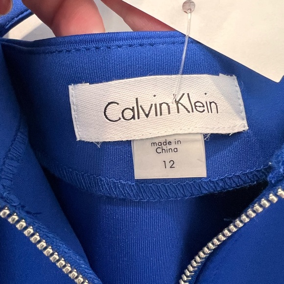 NWT Calvin Klein Royal Blue Dress Size 12💙 - Picture 4 of 6